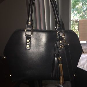 Black handbag